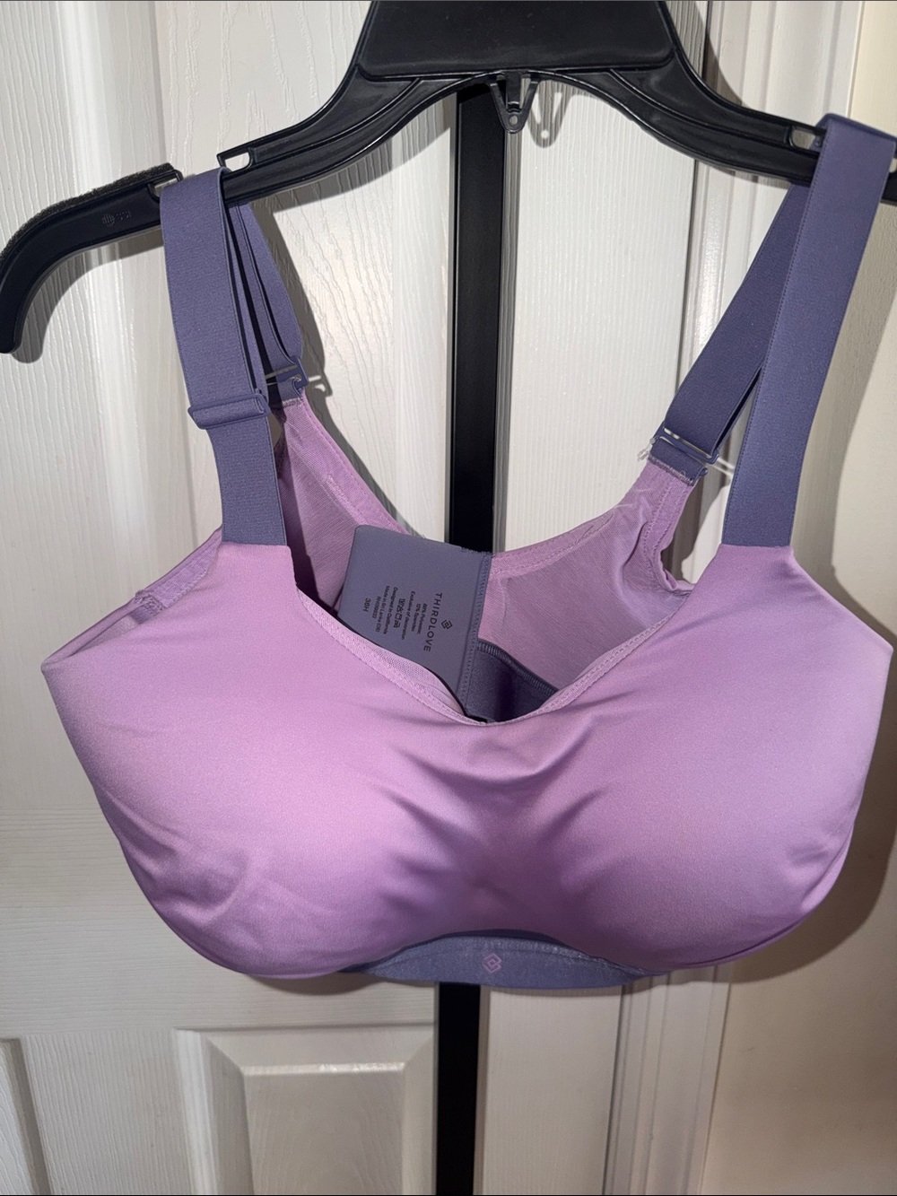 ThirdLove Women’s Supportive Lavender Sports Bra